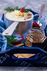 Creamy cauliflower soup