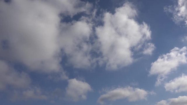 Moving clouds Timelapse 