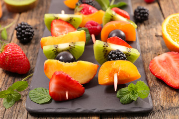 summer fruit dessert