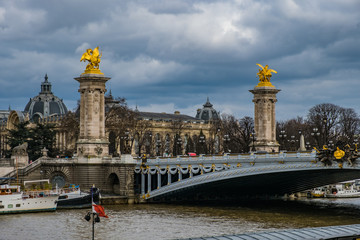 A River In Paris France