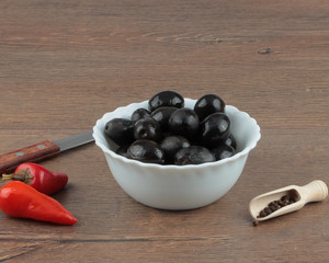 Fresh vegetables and fruits on the shredder