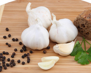Fresh vegetables on the shredder