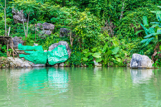 Blue Lagoon in Vang Vieng, Laos