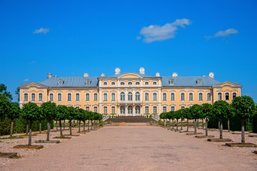 Fototapeta na wymiar Rundale Palace. Latvia