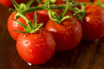Raw Organic Red Cherry Tomatoes