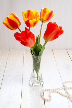 Image with tulips