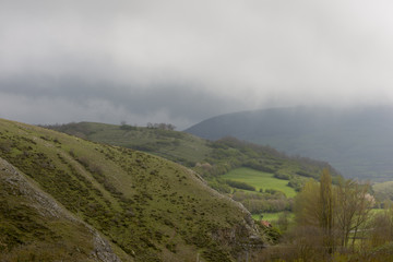 By the village of Argueso in the province of Cantabria