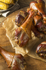 Barbecue Smoked Turkey Leg
