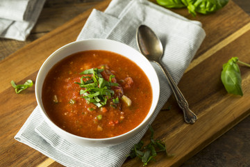 Cold Refreshing Gazpacho Soup