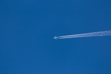 Aircraft in sky