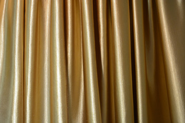 curtain gold color
