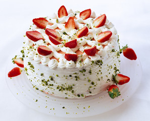 Strawberry cake