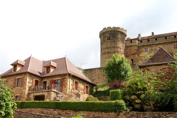 château de castelnau-bretenoux dans le Lot