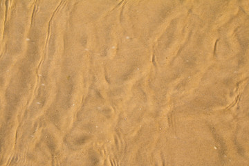 beautiful sea sand sky and summer day