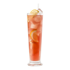 cocktail on the white background
