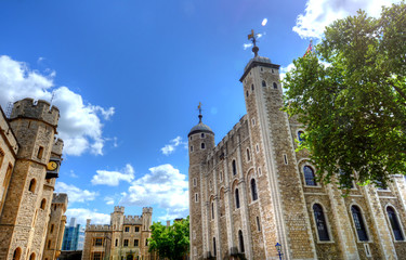 Fototapeta na wymiar Tower of London in London, UK
