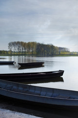 Obraz premium Boats on the river