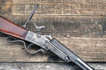 Civil War Era Rifle made around 1863..