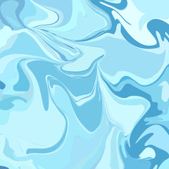 Fototapeta na wymiar Vector Watercolor Blue Background