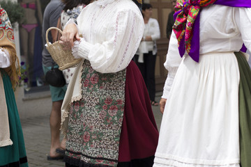 Traditional galician costume