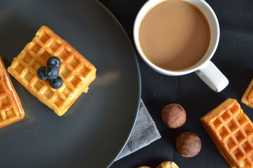 Viennese waffles