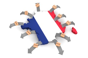 Exporting goods and services from France
