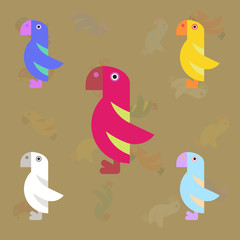 Parrots set
