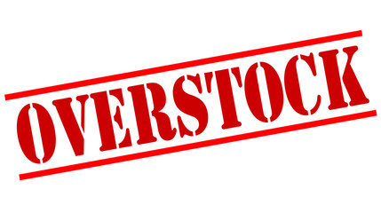 OVERSTOCK red stamp