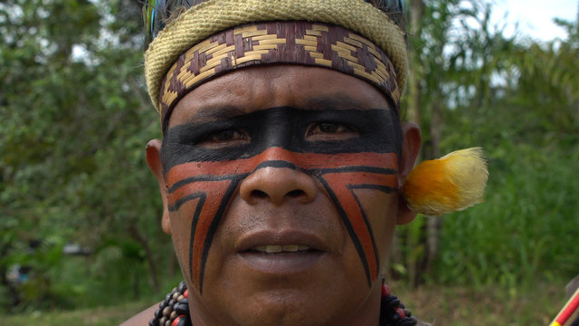 Native Brazilian Indian Man