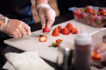 Strawberry Slicing