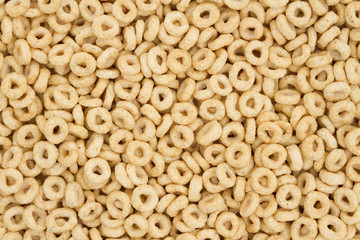 Healthy cereal background