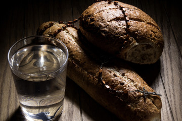 Fasting for bread and water