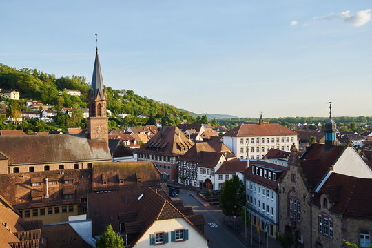 Ortsmitte von Weingarten