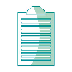 clipboard document list paper work vector illustration