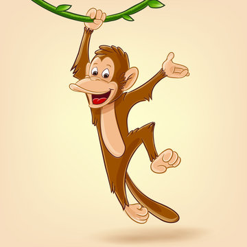 monkey cartoon