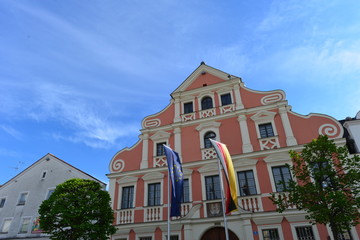 Altes Rathaus Kelheim in Niederbayern