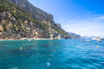 Fototapeta premium Cala Mariolu beach on the Sardinia island, Italy