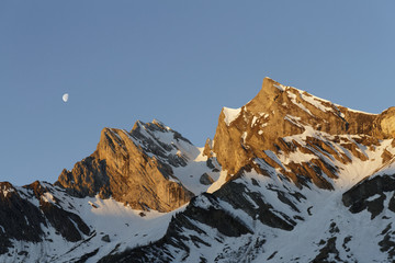 Levé de soleil sur les Aravis