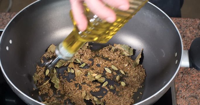 Time lapse: Cooking a chicken tikka masala with Indian spices