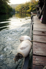 white raft bumper