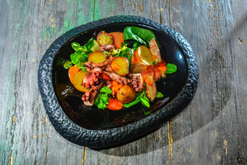 Grilled Octopus Salad top