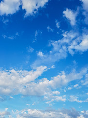 deep blue sky back gorund