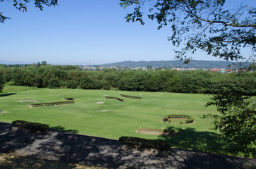 川辺のゴルフ場