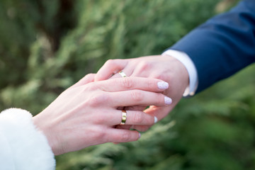 Love and marriage. Wedding ceremony.