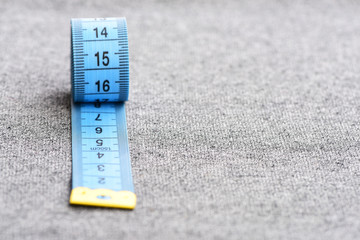 Concept of craft, skills, sewing and clothes making