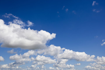 blue sky and cloud background