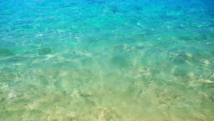Ocean wave, Texture on water, aqua Background.