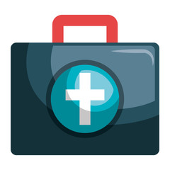 medical kit isolated icon vector illustration design