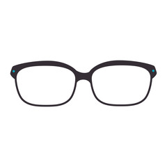 Fototapeta premium eye glasses isolated icon vector illustration design