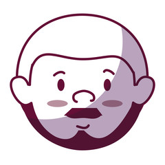 young man avatar character vector illustration design